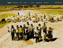 Tablet Screenshot of amaru-bolivia.com